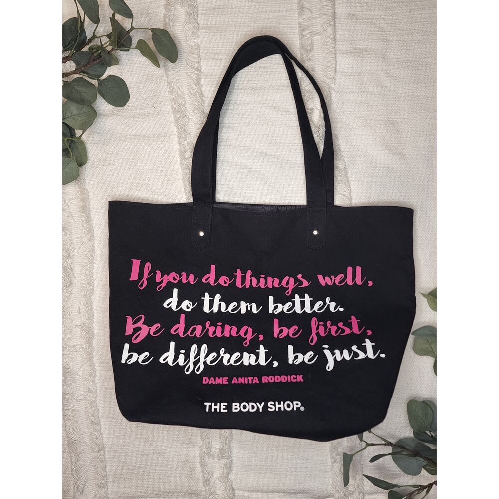 The Body Shop Tote Bag in Black